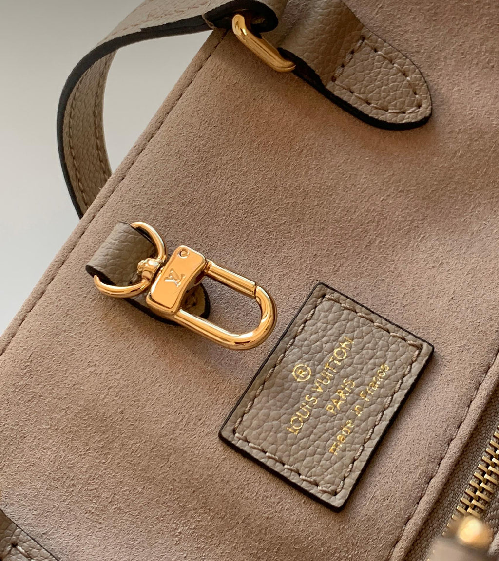 LOUIS VUITTON ONTHEGO GM 41 GREY WHITE