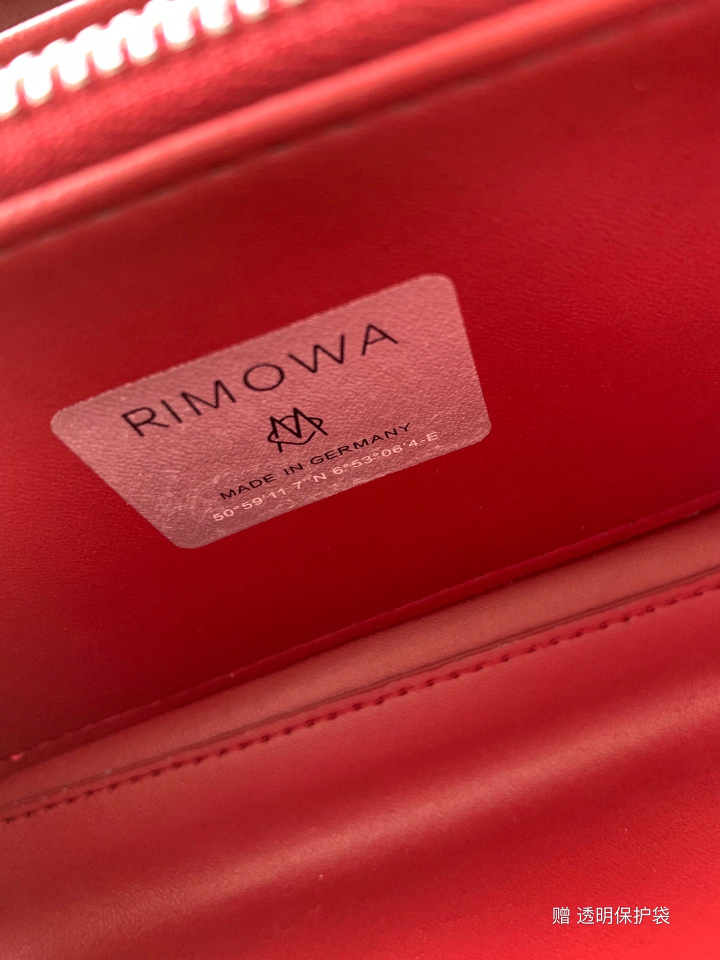 DIOR RIMOWA 20 CASE BAG IN LIGHT PINK ALUMINUM MAGNESIUM