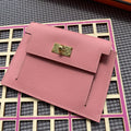 HERMES Kelly Pocket 13.5 Pink Epsom Ghw