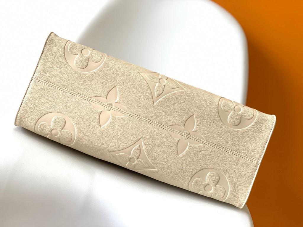 LOUIS VUITTON ONTHEGO GM 41 CREAM CHOCOLATE