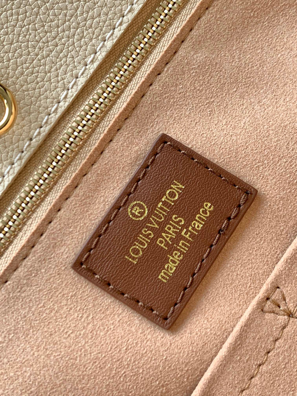 LOUIS VUITTON ONTHEGO GM 41 CREAM CHOCOLATE