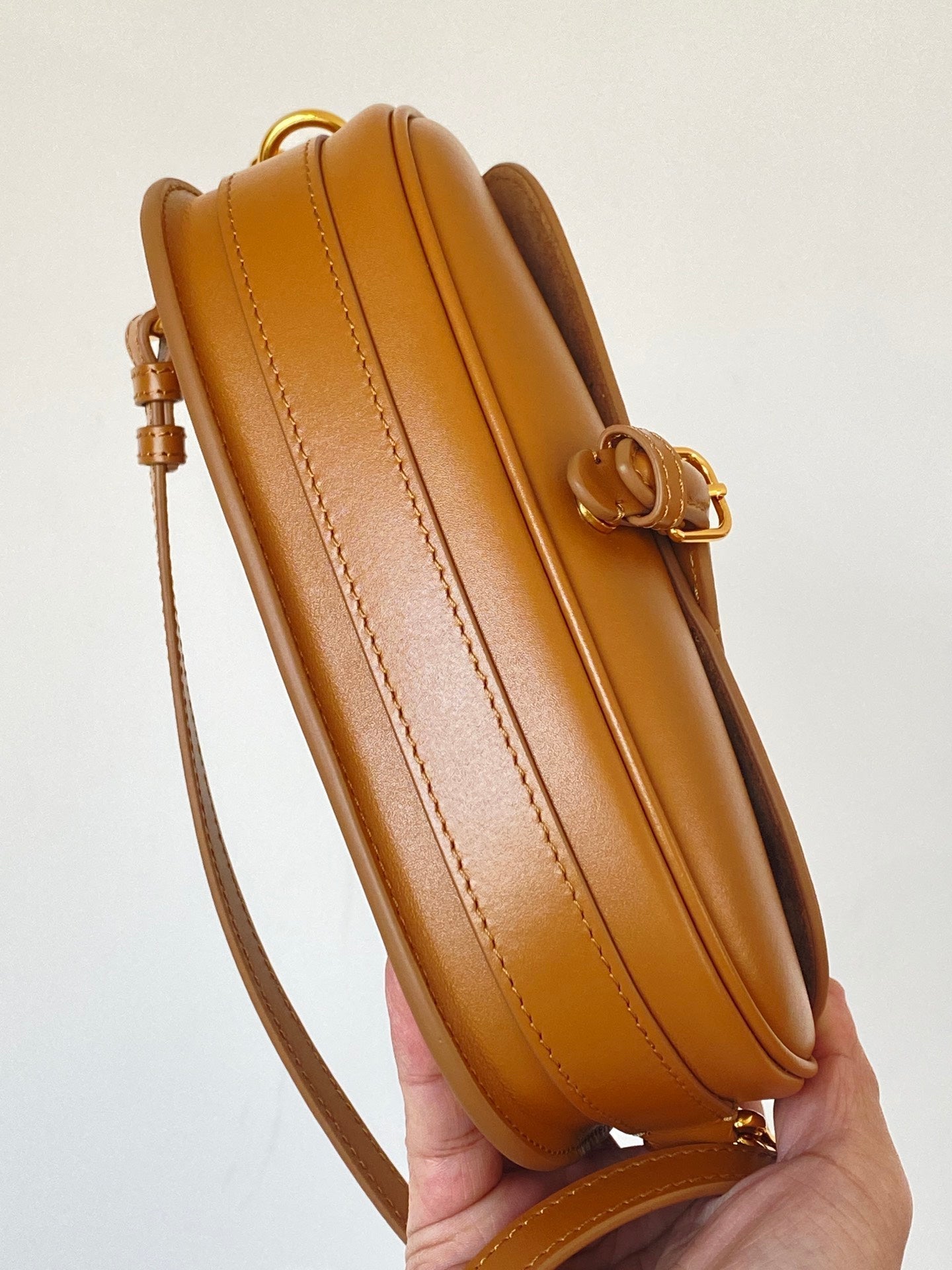 DIOR BOBBY EAST-WEST 22 BAG IN CHOCOLATE BROWN CALFSKIN