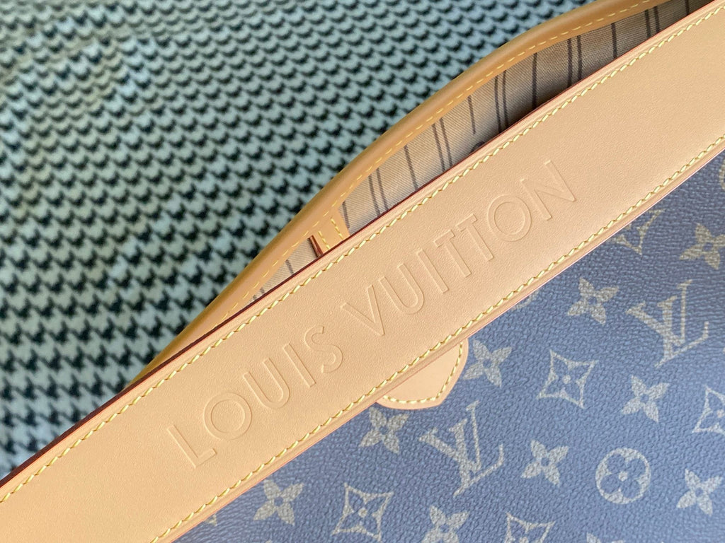 LOUIS VUITTON LV 25S GRACEFUL 46 IN BROWN MONOGRAM CANVAS LEATHER TRIM GOLD HARDWARE