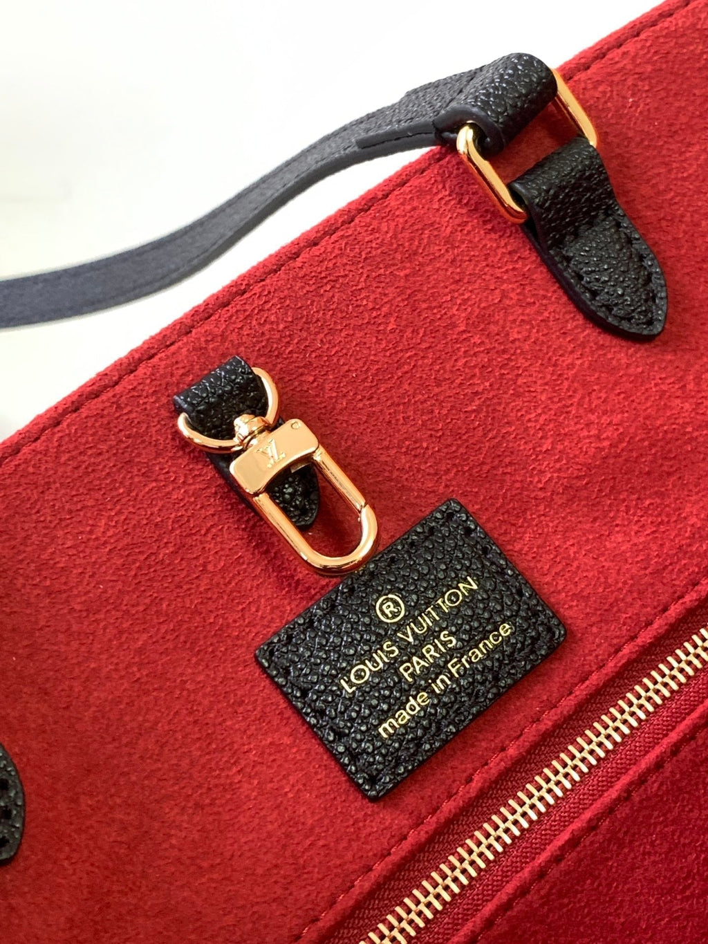 LOUIS VUITTON ONTHEGO GM 41 BLACK CREAM