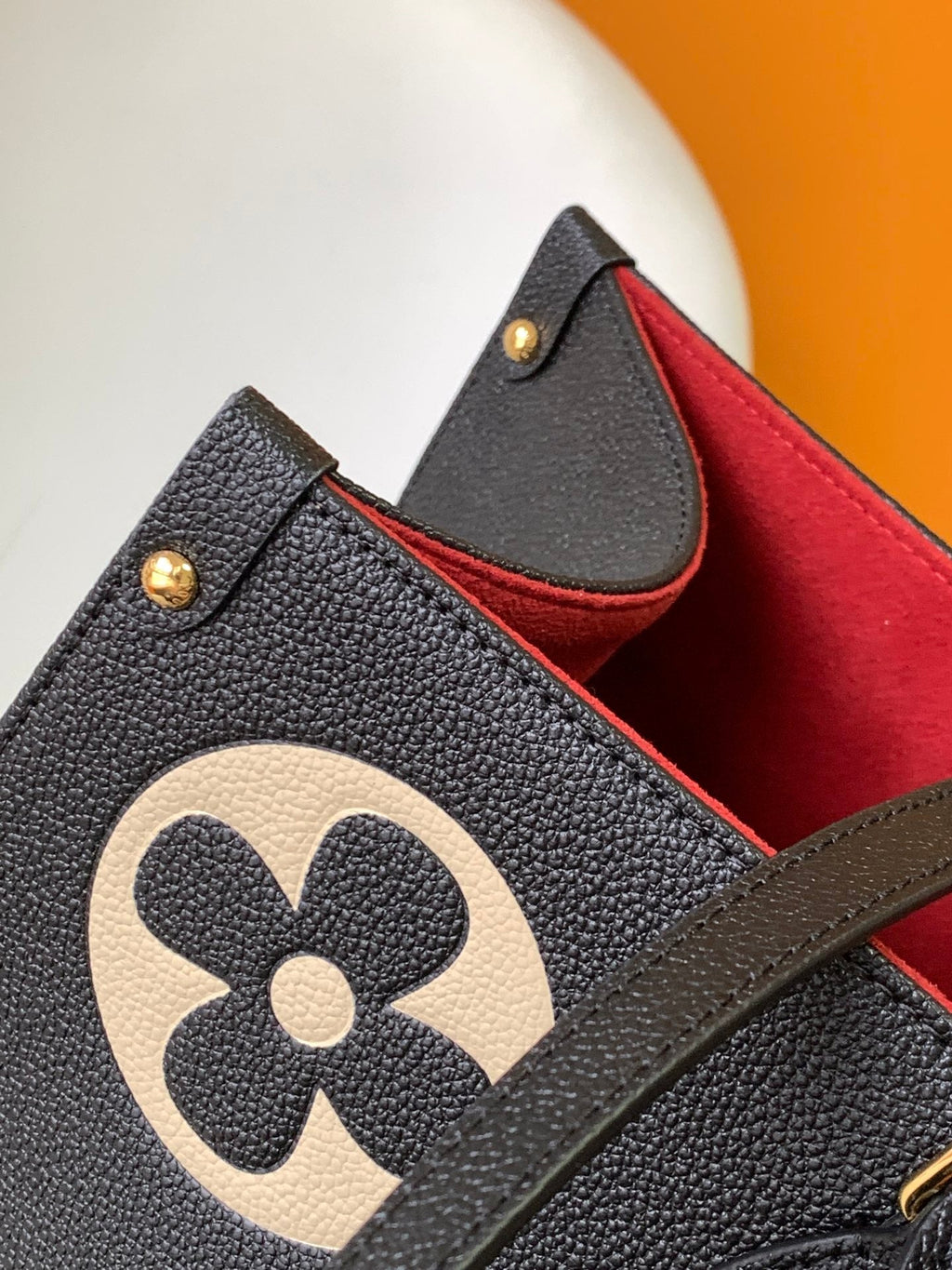 LOUIS VUITTON ONTHEGO GM 41 BLACK CREAM