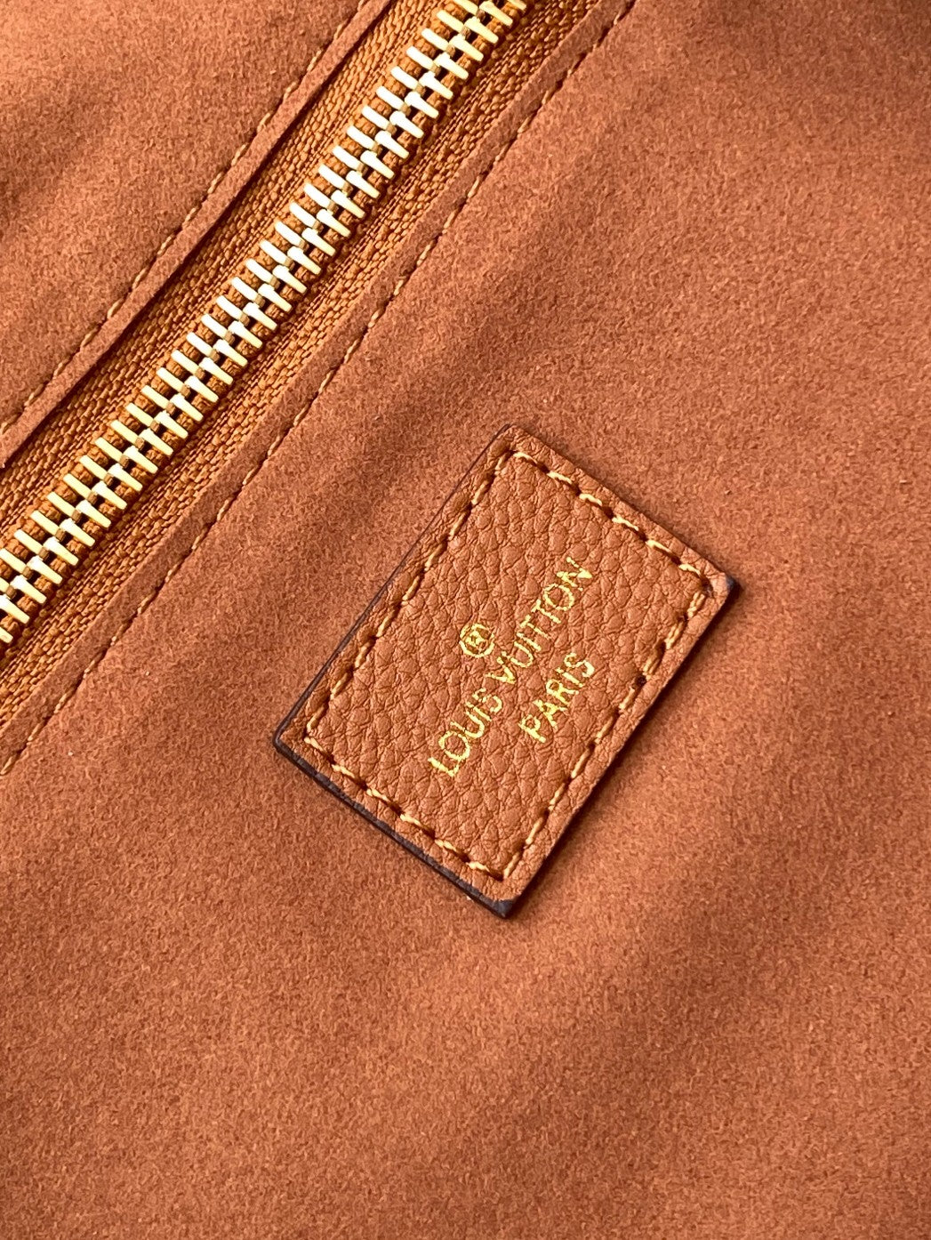 LOUIS VUITTON NEVERFULL MM 32 BROWN MONOGRAM EMPREINTE LEATHER