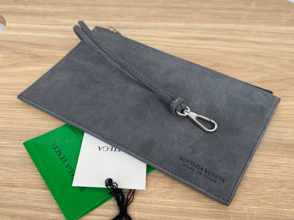BOTTEGA VENETA ARCO TOTE 36 IN TROUT GRAY CALFSKIN