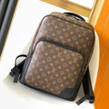 LOUIS VUITTON DEAN BACKPACK 42 IN BLACK AND BROWN MONOGRAM CANVAS