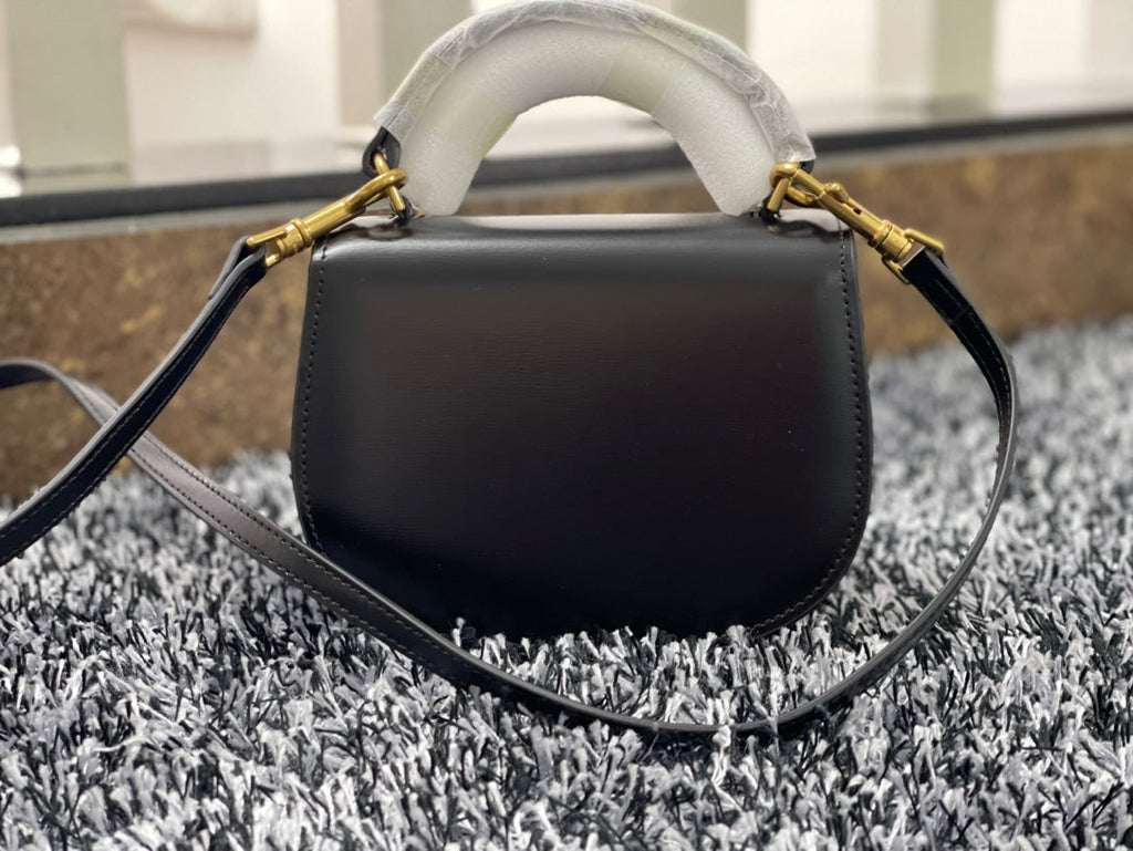 CELINE BESACE TRIPHOME 17 CALFSKIN BLACK