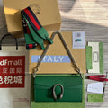 GUCCI DIONYSUS SMALL 25 BAG IN EMERALD GREEN CALFSKIN