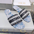 DIOR CD Mule Dway Slide 10mm Multi-motifs Style 75