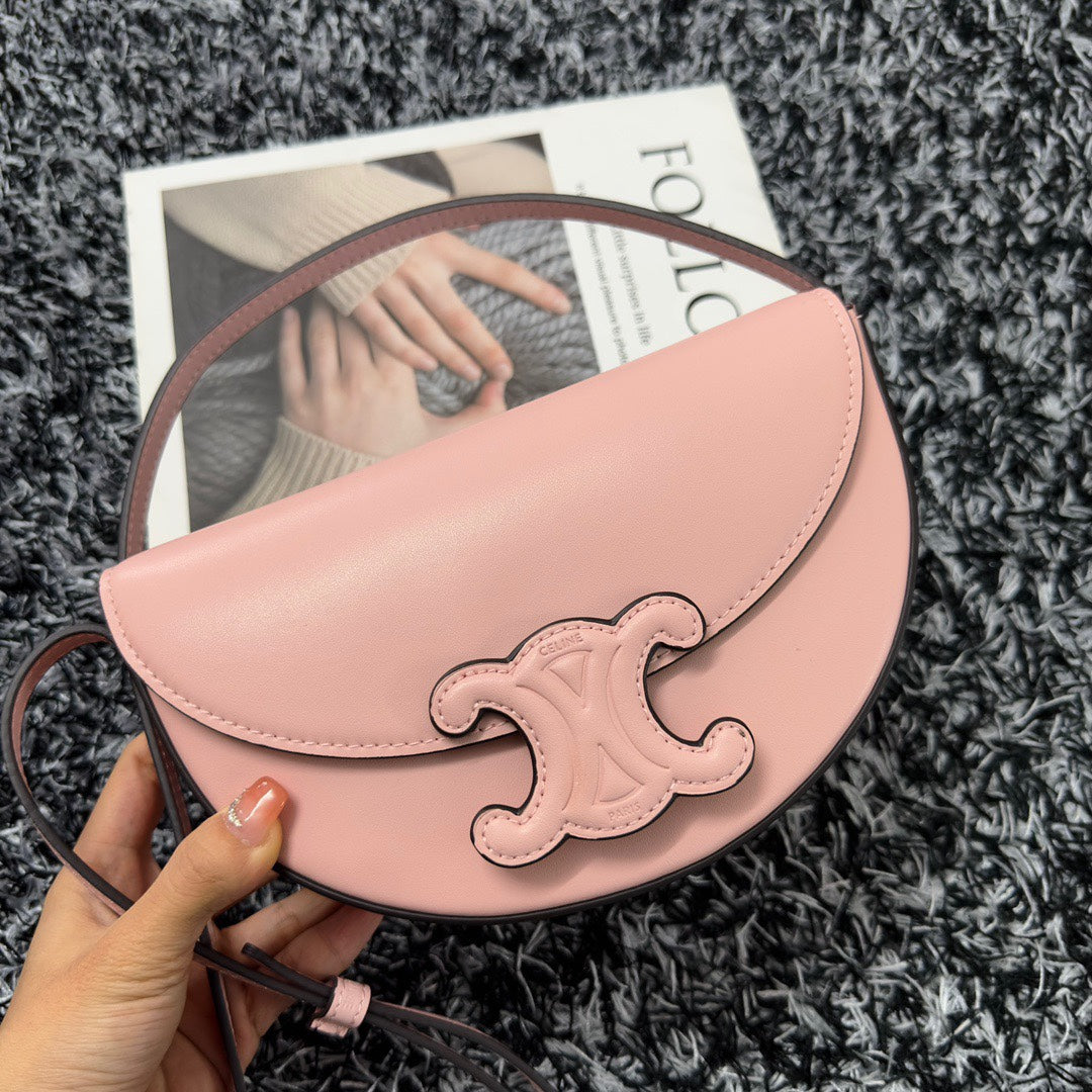 CELINE BESACE TRIPHOME 23 LIGHT PINK CALFSKIN