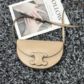 CELINE BESACE TRIPHOME 23 BEIGE CREAM CALFSKIN