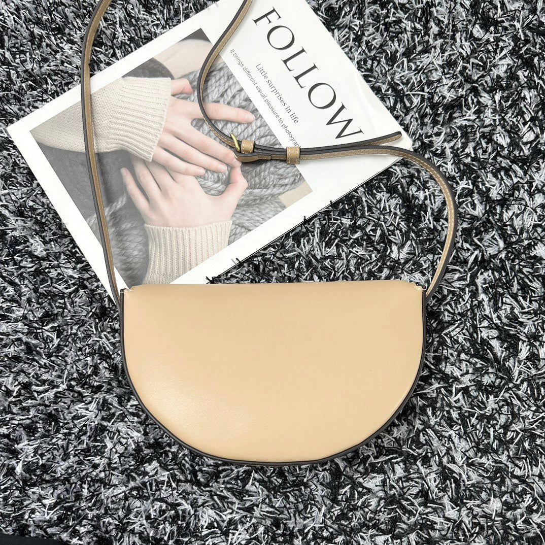 CELINE BESACE TRIPHOME 23 BEIGE CREAM CALFSKIN