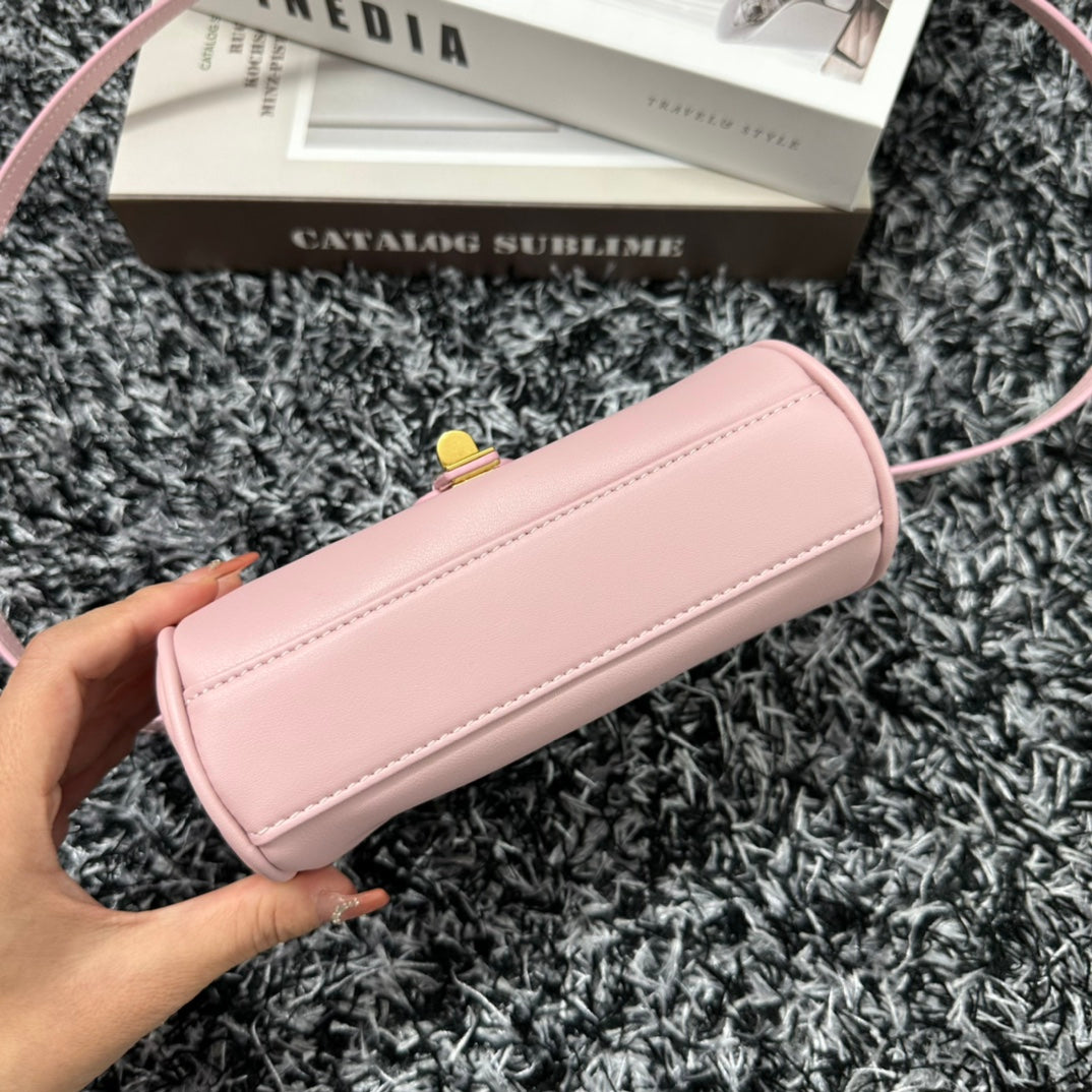 CELINE CLASSIC MINI 18 PINK PASTEL CALFSKIN