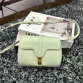 CELINE CLASSIC MINI 18 GREEN MINT CALFSKIN