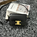 CELINE TRIOMPHE TEEN 18 BLACK COWHIDE LEATHER