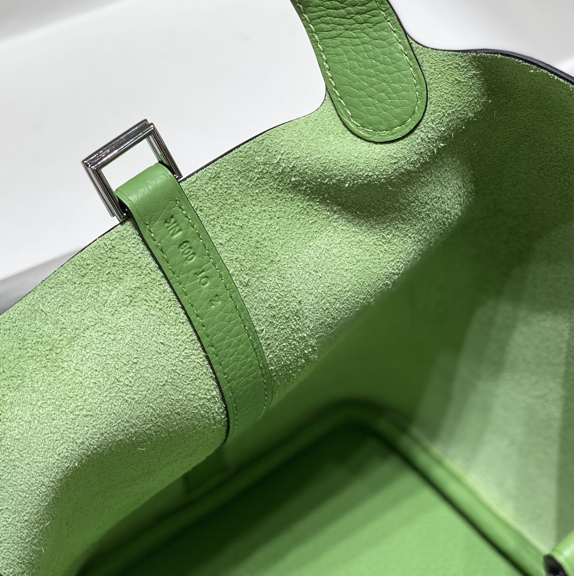 HERMES picotin lock 18 green togo shw
