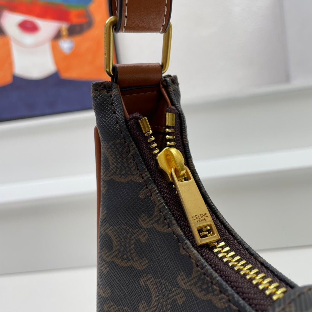 CELINE 23 CALFSKIN BAG BLACK PATTERN