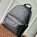 LOUIS VUITTON DISCOVERY PM BACKPACK 38 IN BLACK MONOGRAM LAMBSKIN