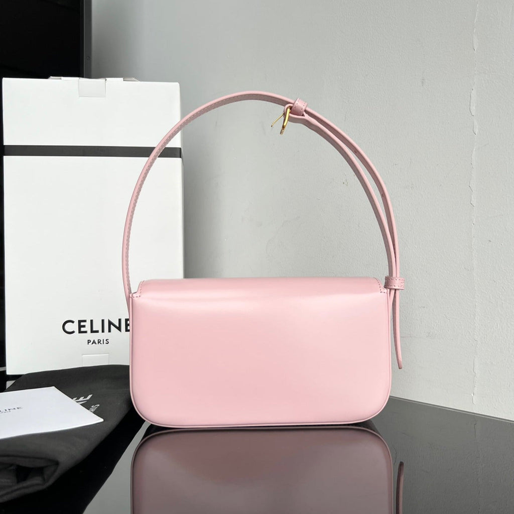 CELINE TRIOMPHE 20 PINK PASTEL CALFSKIN