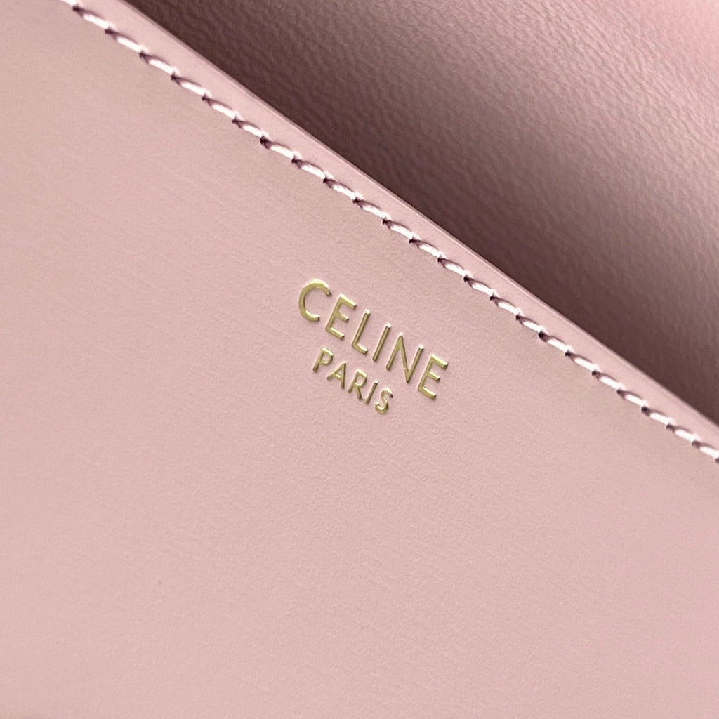 CELINE TRIOMPHE 20 PINK PASTEL CALFSKIN