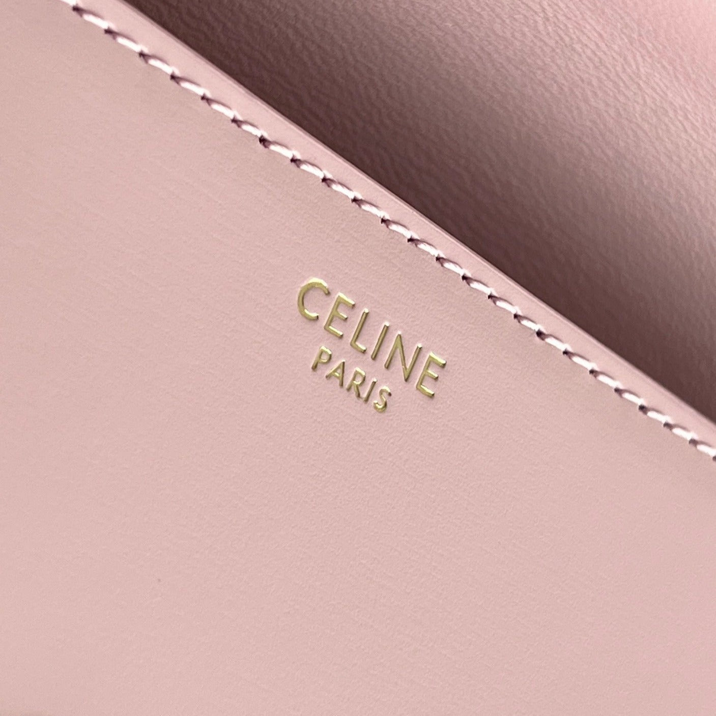 CELINE TRIOMPHE 20 PINK PASTEL CALFSKIN