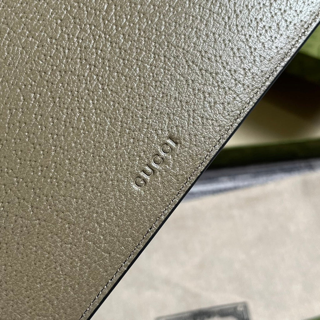 GUCCI MARMONT 30 HANDBAG IN MOCHA BROWN CALFSKIN