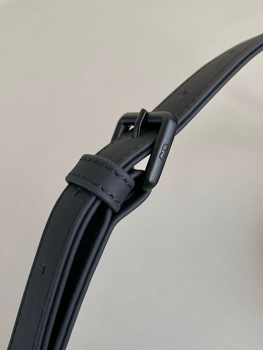 DIOR D-JOY BAG 22 IN BLACK LAMBSKIN