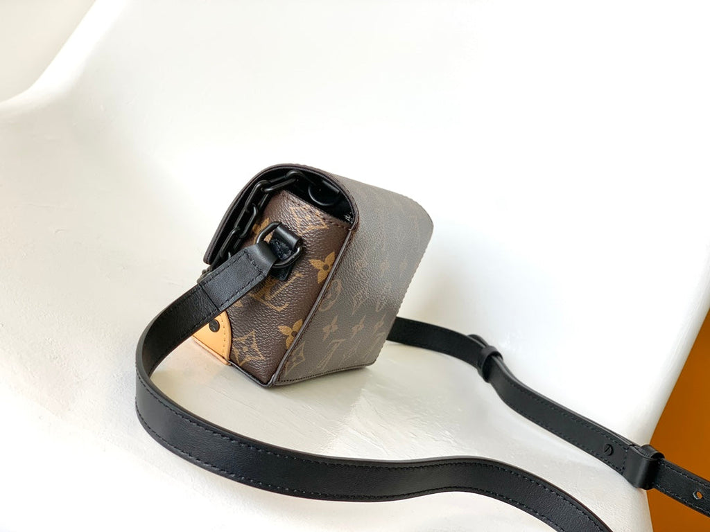 LOUIS VUITTON STEAMER BAG 26 IN BROWN MONOGRAM MACASSAR CANVAS
