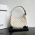 CELINE TRIOMPHE 23 COWHIDE WHITE CARO