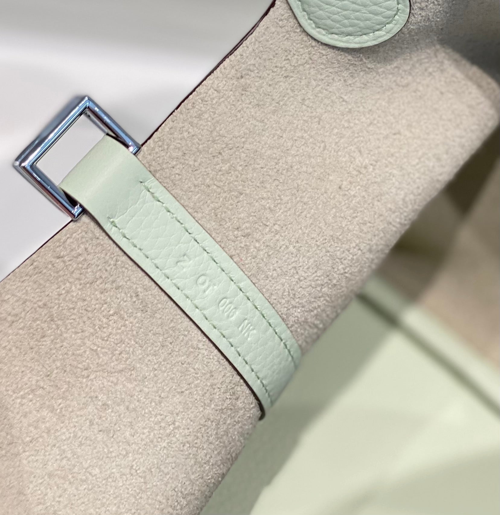 HERMES picotin lock 18 lime togo shw