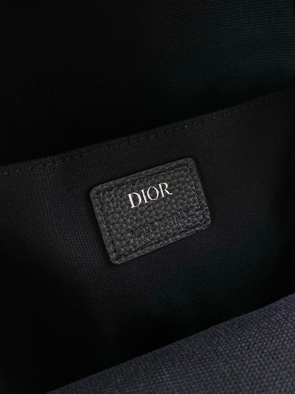 DIOR LARGE BACKPACK 42 BLUE OBLIQUE JACQUARD