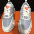 HERMES GIGA SNEAKER BRIGHT GRAY MIX WHITE CALFSKIN