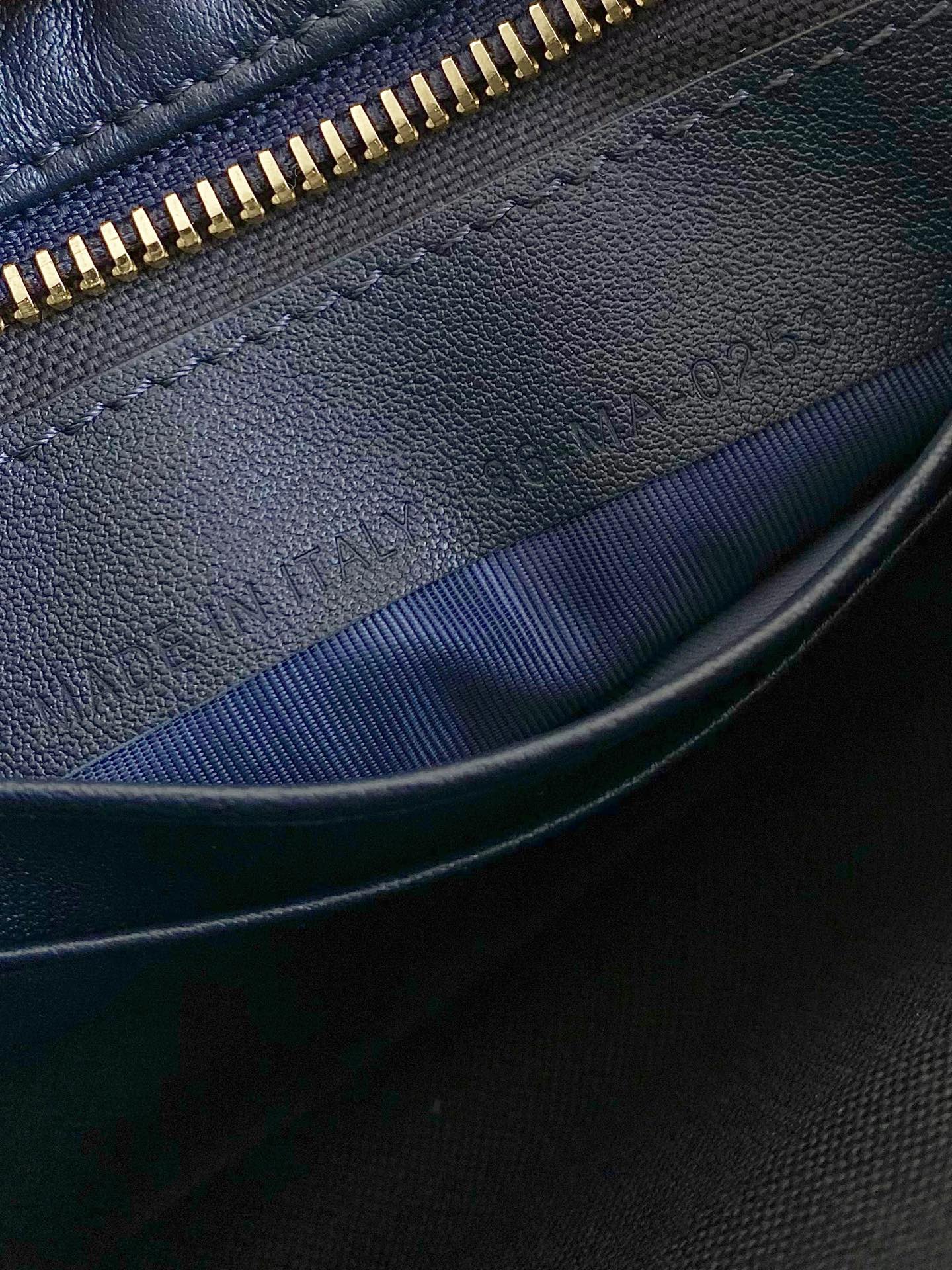 DIOR MINI HOBO 23 BAG IN BLUE OBLIQUE JACQUARD
