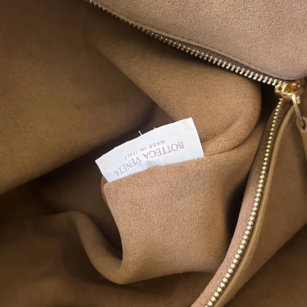BOTTEGA VENETA SMALL JODIE 48 BROWN CORDUROY FABRIC