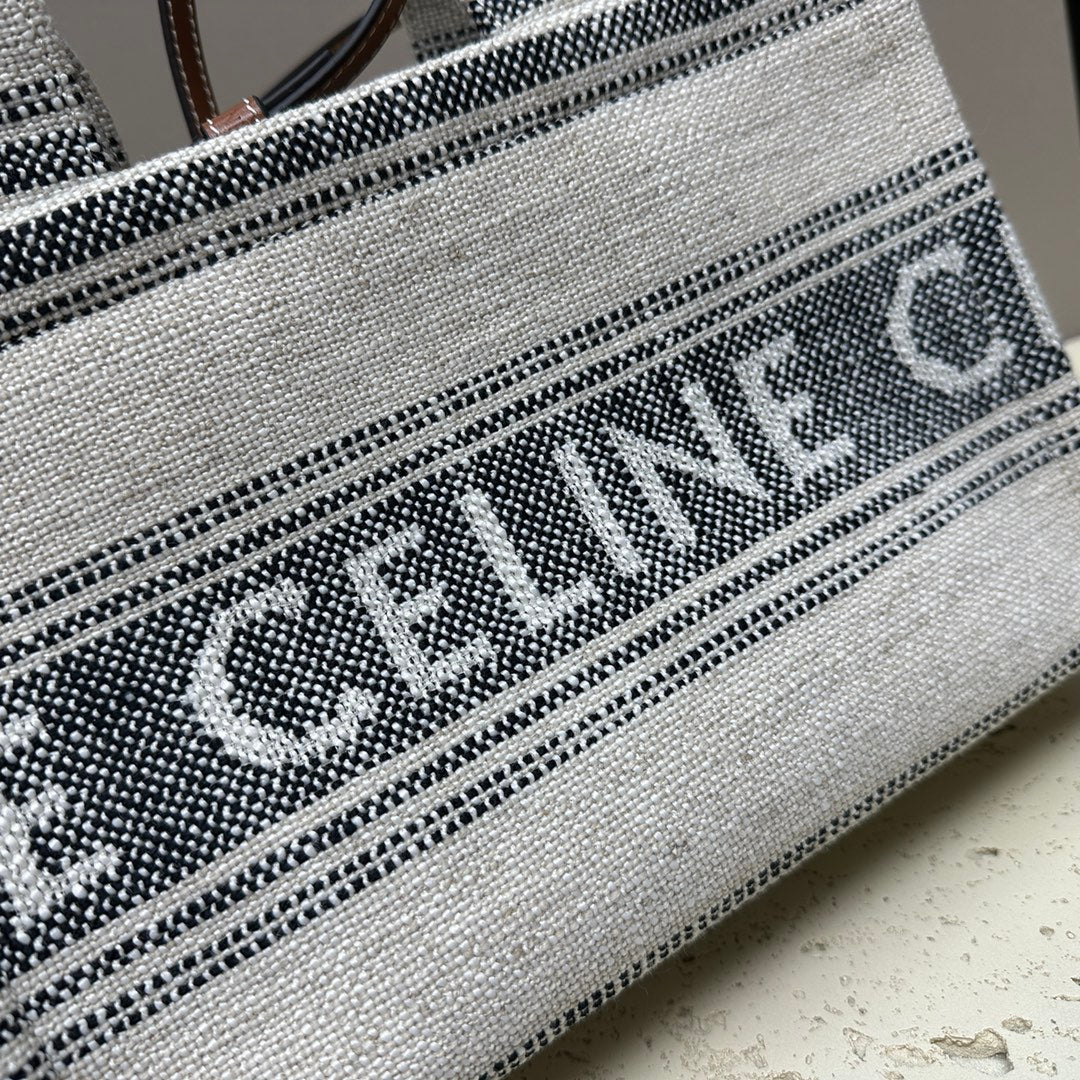 CELINE CABAS THAIS 26 CALFSKIN  GREY