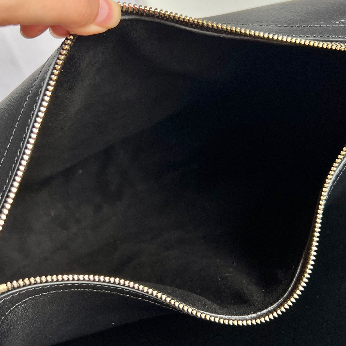 CELINE TRIOMPHE 31 CALFSKIN BLACK