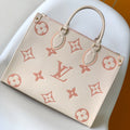 LOUIS VUITTON ONTHEGO MM 35CM CREAM PINK