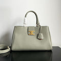 CELINE TRIOMPHE 37 SOFT CALFSKIN HANDBAG EICRU BEIGE