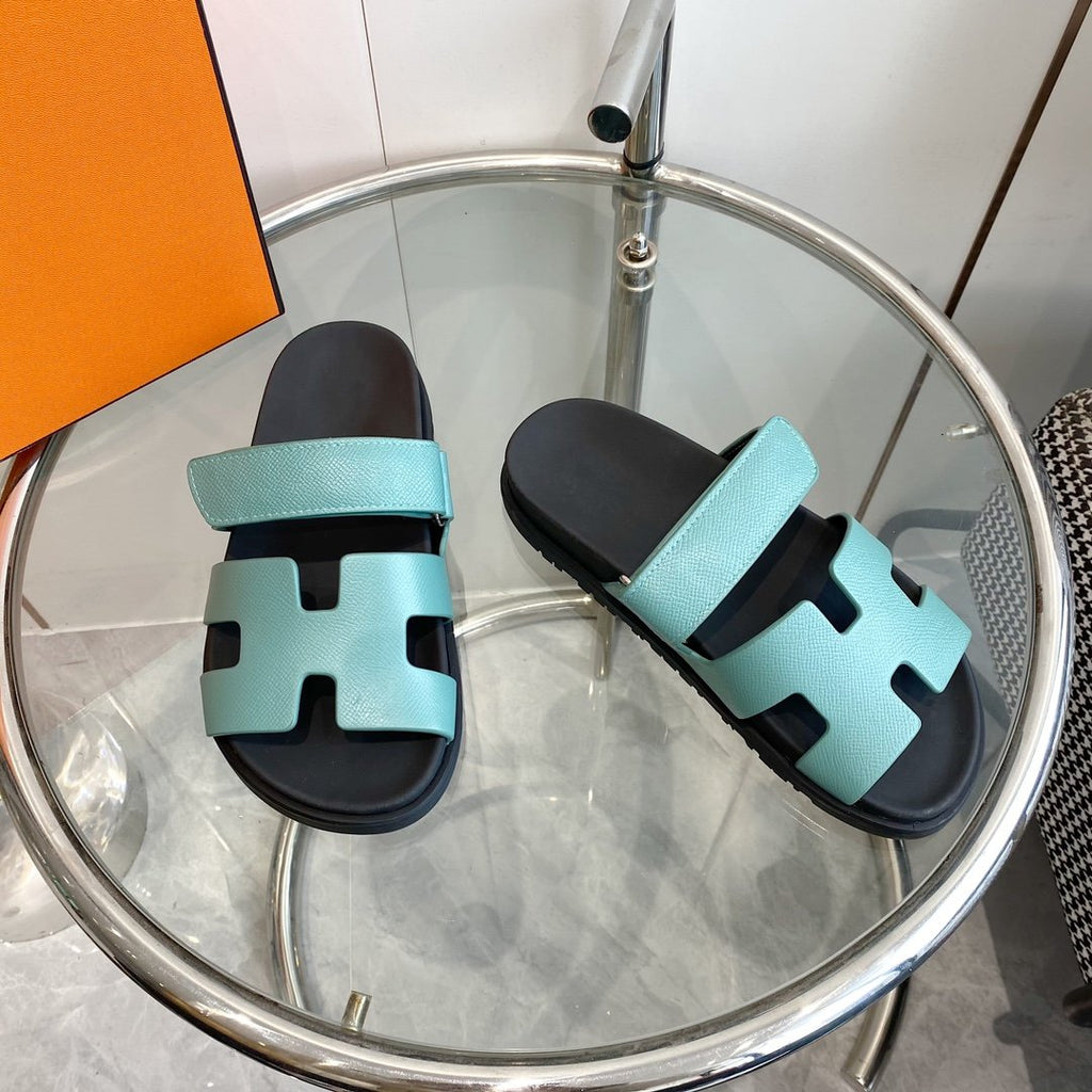 HERMES CHYPRE EPSOM Sandal Tf Leather
