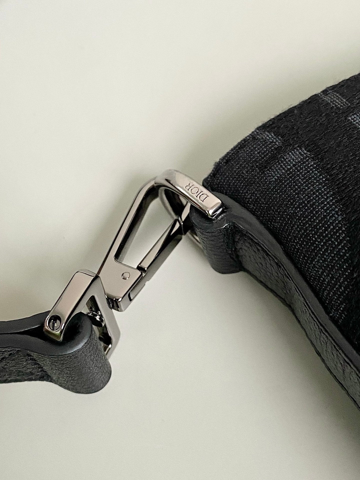 DIOR WEEKENDER 40 IN BLACK MAXI OBLIQUE JACQUARD