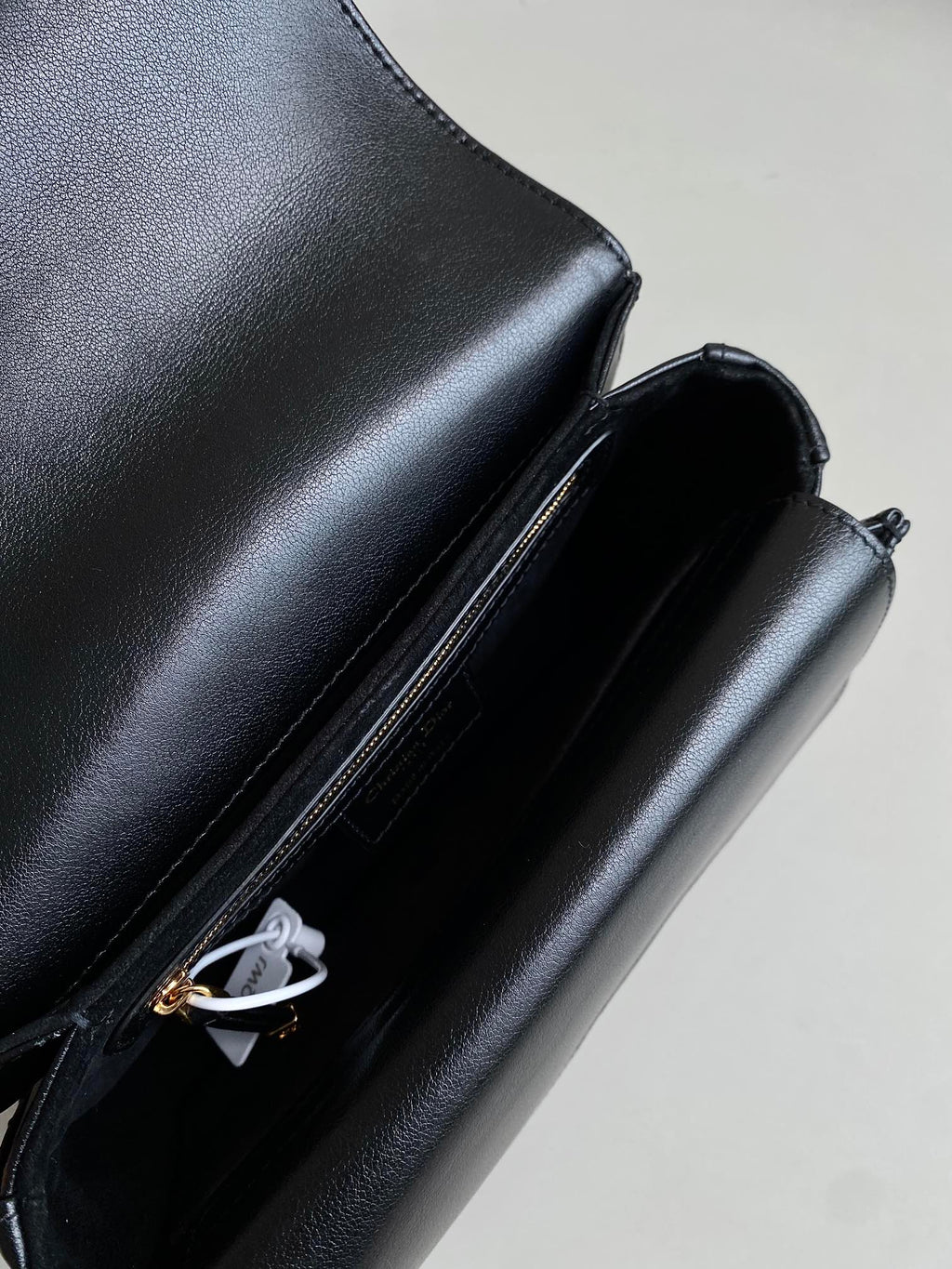 DIOR MINI JOLIE 22 BAG BLACK CALFSKIN