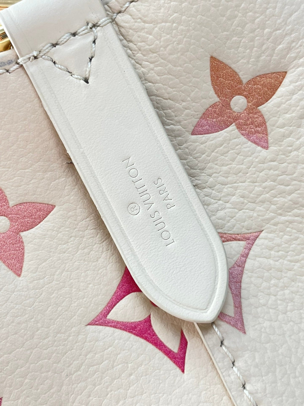 LOUIS VUITTON NÉONOÉ BB 20 IN SUNRISE AQUARELLE MONOGRAM EMPREINTE LEATHER