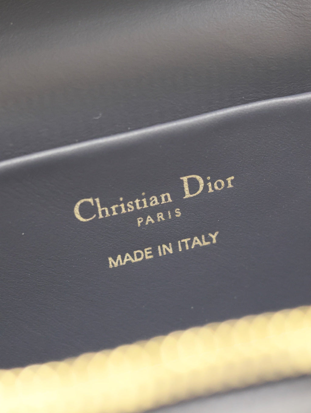 DIOR CARO MINI 16 VANITY CASE IN CERULEAN BLUE MONOGRAM DENIM