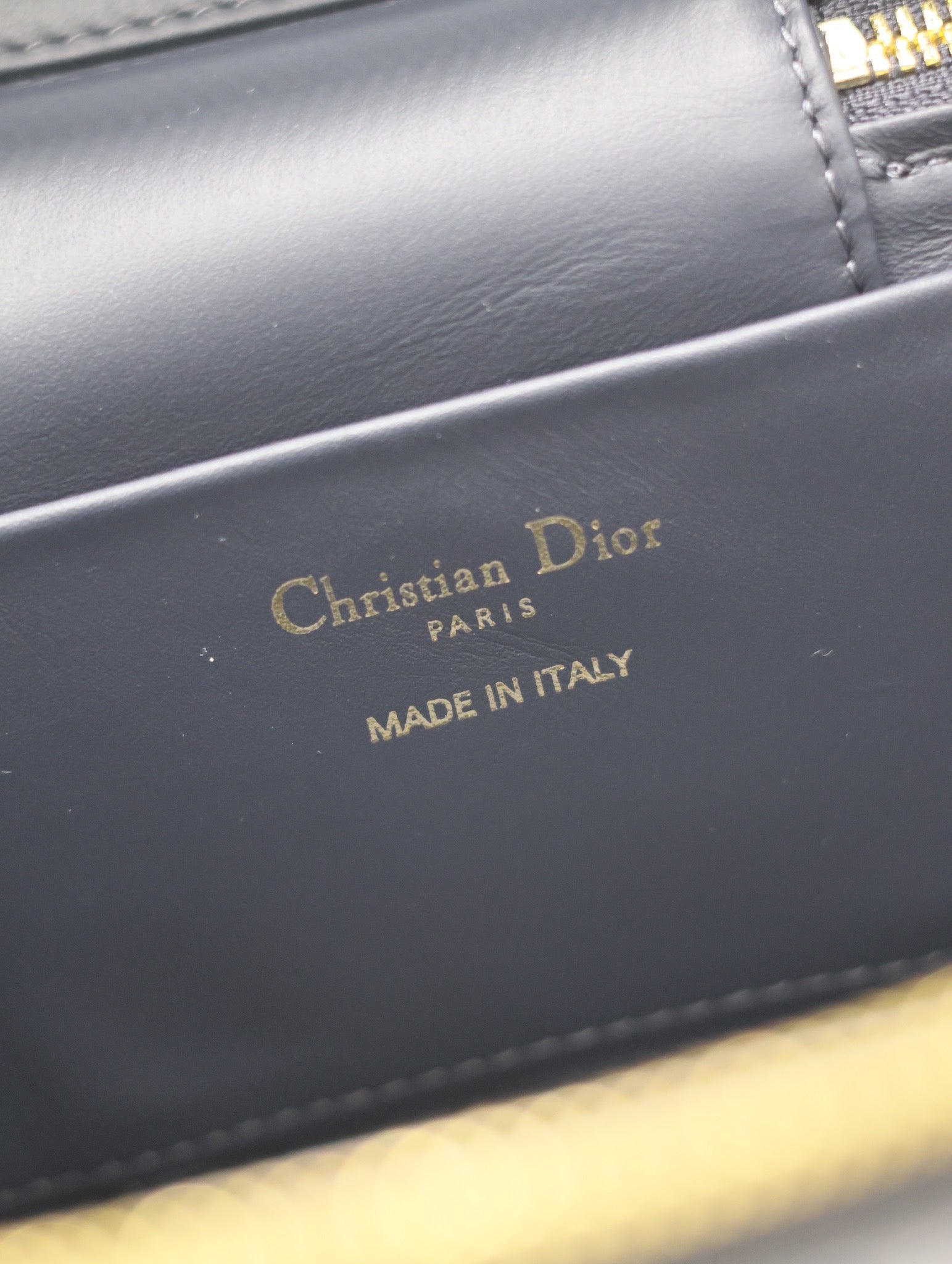 DIOR CARO SMALL 20 VANITY CASE IN CERULEAN BLUE MONOGRAM DENIM