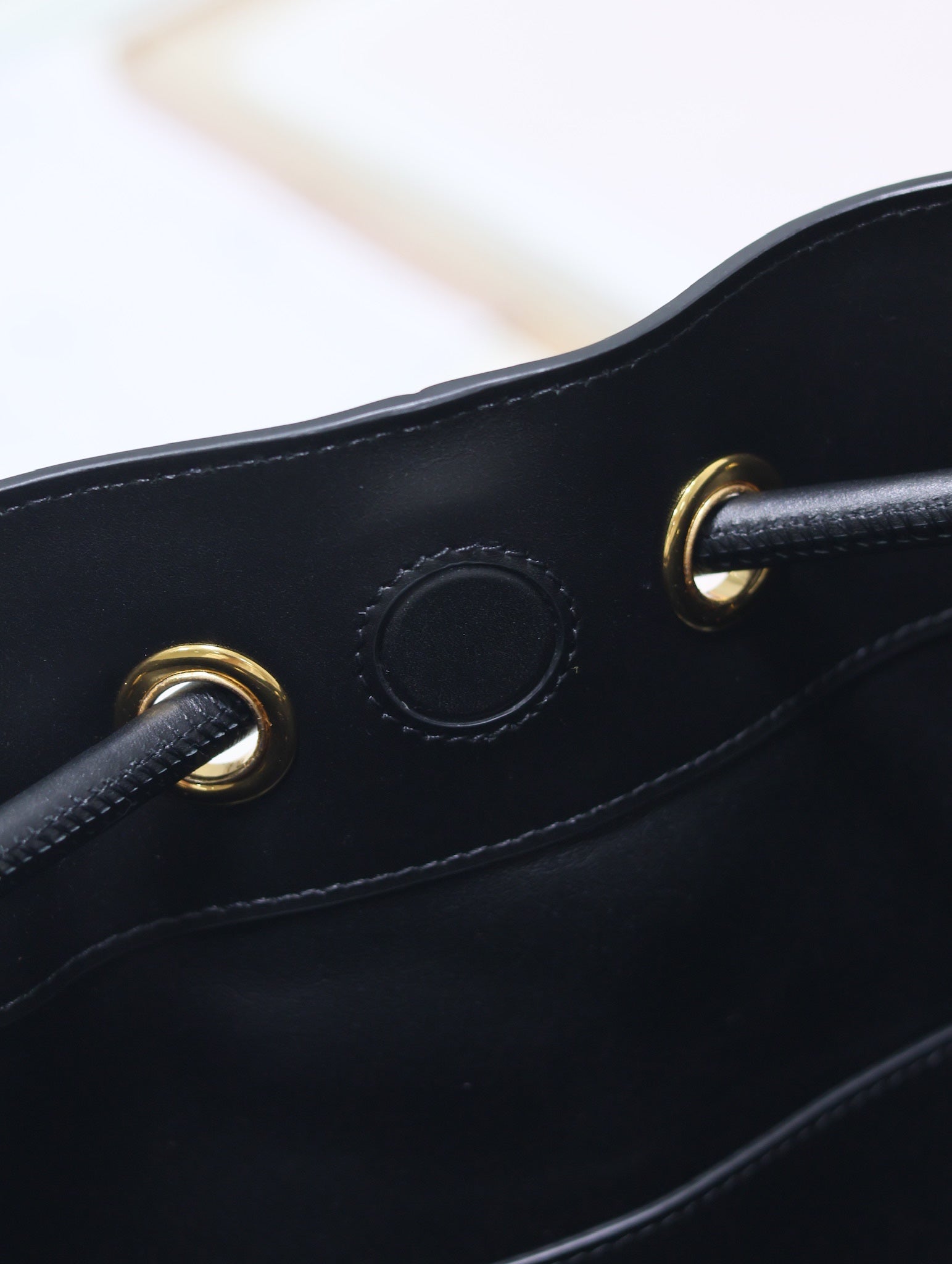 DIOR MEDIUM 34 NOLITA BAG IN BLACK SMOOTH CALFSKIN