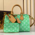 LOUIS VUITTON SPEEDY P9 BANDOULIÈRE 25 IN EMERALD GREEN MONOGRAM CALFSKIN