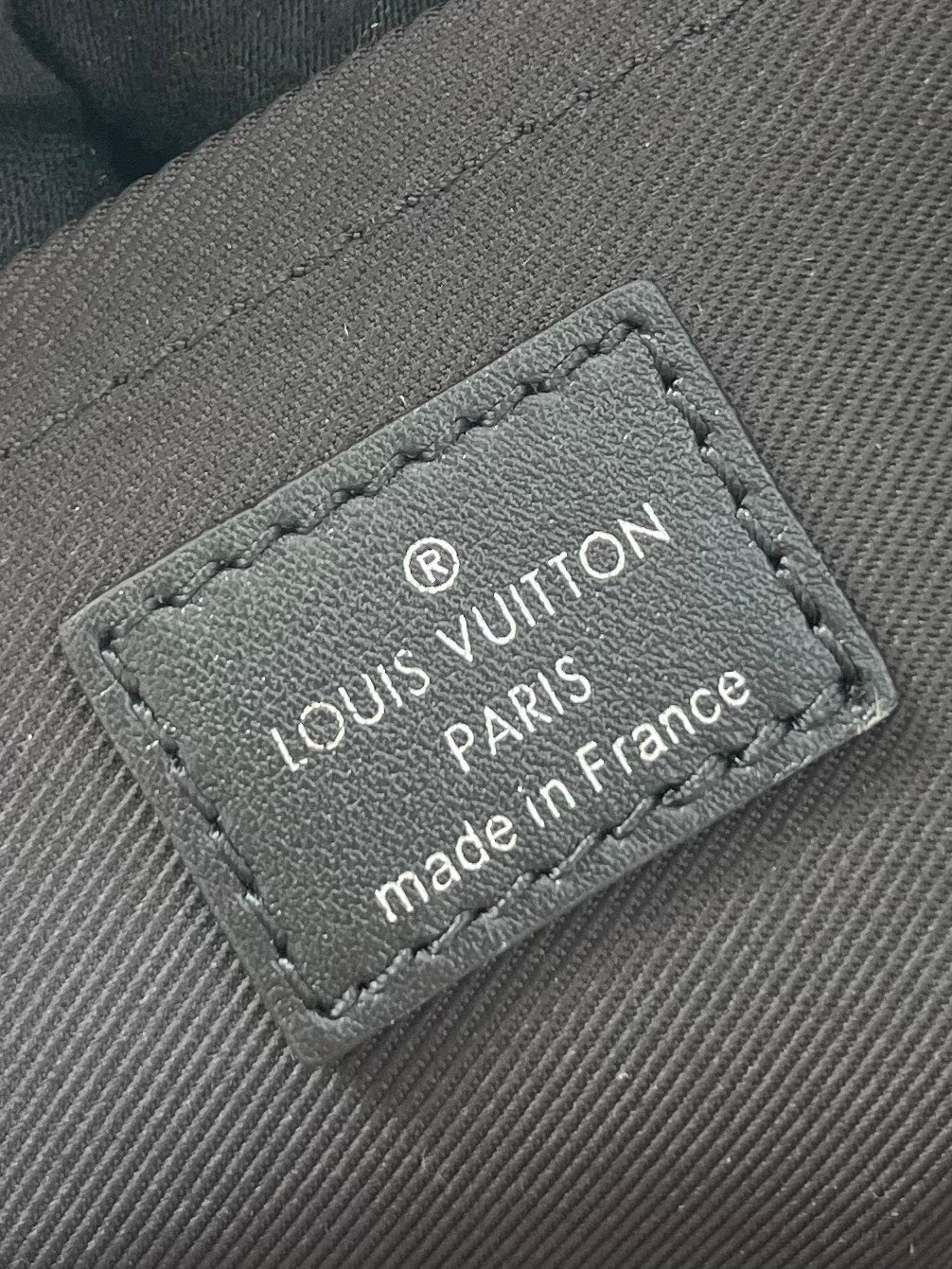 LOUIS VUITTON MINI SOFT TRUNK 18 IN BROWN MONOGRAM CANVAS RED ORANGE CHAIN