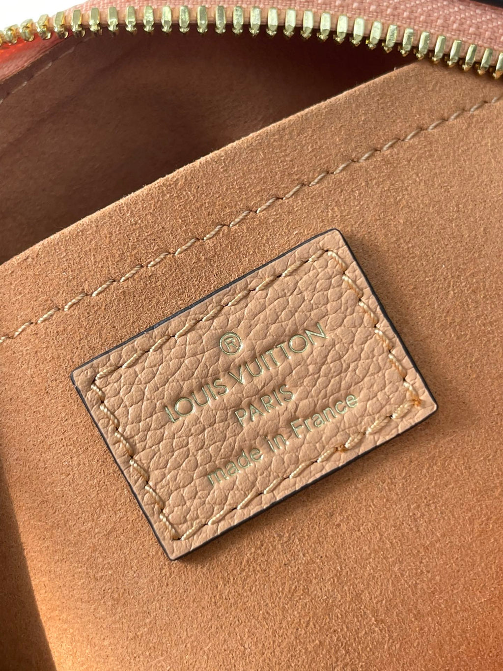 LOUIS VUITTON SPEEDY BANDOULIÈRE 20 IN ARIZONA CREAM MONOGRAM EMPREINTE LEATHER